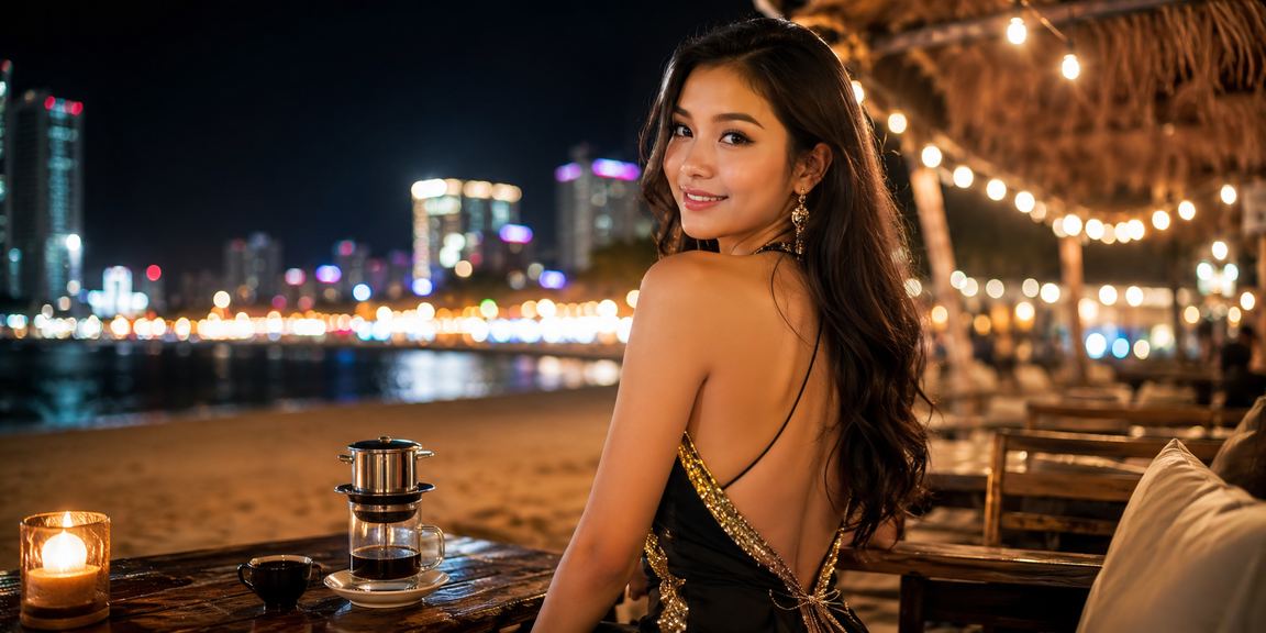 Không khí thư giãn tại casino ven biển Nha Trang kết hợp cà phê đặc trưng Việt Nam